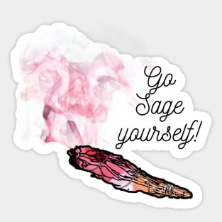 Go sage yourself! Sticker